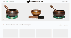 Desktop Screenshot of buysingingbowl.com